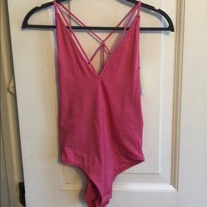 **SOLD** Pink Edelman bodysuit